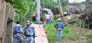 Deslaves en el cerro El Gatazo ponen en alerta a Esmeraldas