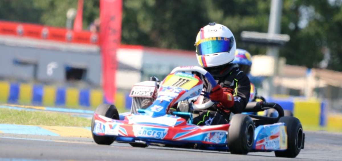 Joven piloto de kart se prepara para competencia internacional