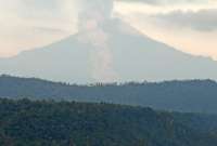 Este volcán está en erupción continua desde el 7 de mayo de 2019.