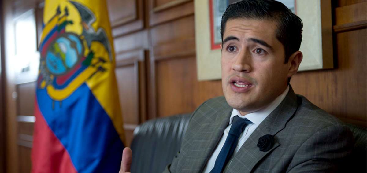 Richar Mart&iacute;nez, ministro de Econom&iacute;a y Finanzas.