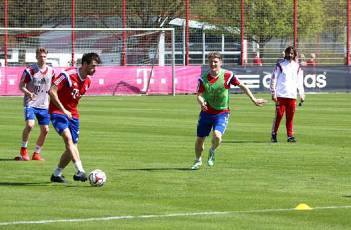 El espa&ntilde;ol Javi Mart&iacute;nez vuelve a los entrenamientos del Bayern 