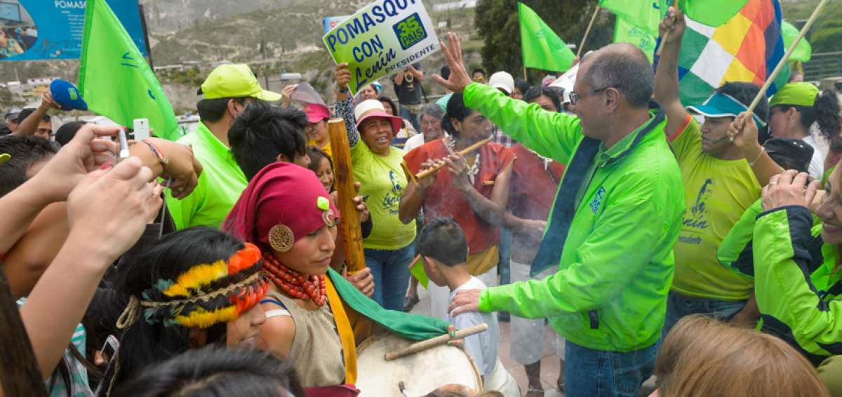 Glas particip&oacute; ayer en Pomasqui de un ritual de purificaci&oacute;n realizado por ind&iacute;genas del pueblo Quitu-Cara.