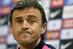 Luis Enrique  no afirm&oacute; ni desminti&oacute; si tiene problemas con Lionel Messi. Foto: AFP