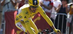 El ciclista franc&eacute;s Julien Alaphilippe, durante una de las etapas del Tour de Francia. Ayer la competencia tuvo su &uacute;ltimo d&iacute;a de descanso.
