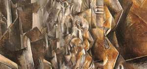 Violine und Krug (1910), obra del pintor franc&eacute;s Georges Braque.