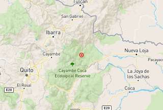 Temblor se registró en Cayambe, este miércoles