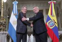 Ecuador fortaleció sus lazos de amistad con Argentina