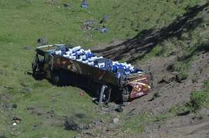 El accidente dej&oacute; 15 personas fallecidas y 16 heridos. Foto: Miguel Jim&eacute;nez/ EL TEL&Eacute;GRAFO
