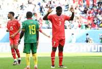Suiza venció a Camerún en su arranque en Qatar 2022