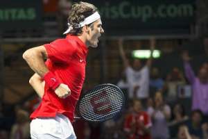 Federer obtuvo el punto definitivo de su pa&iacute;s por primera vez en su carrera. Foto: EFE 
