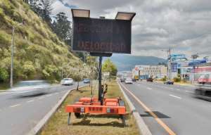 Los radares se instalaron en las v&iacute;as de mayor velocidad de la ciudad, como la Sim&oacute;n Bol&iacute;var, Mariscal Sucre, Ruta Viva. Foto: Archivo.