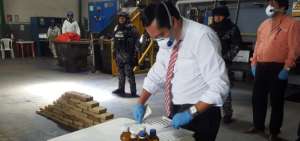 15 toneladas de droga fueron destruidas por la Seted en Guayaquil