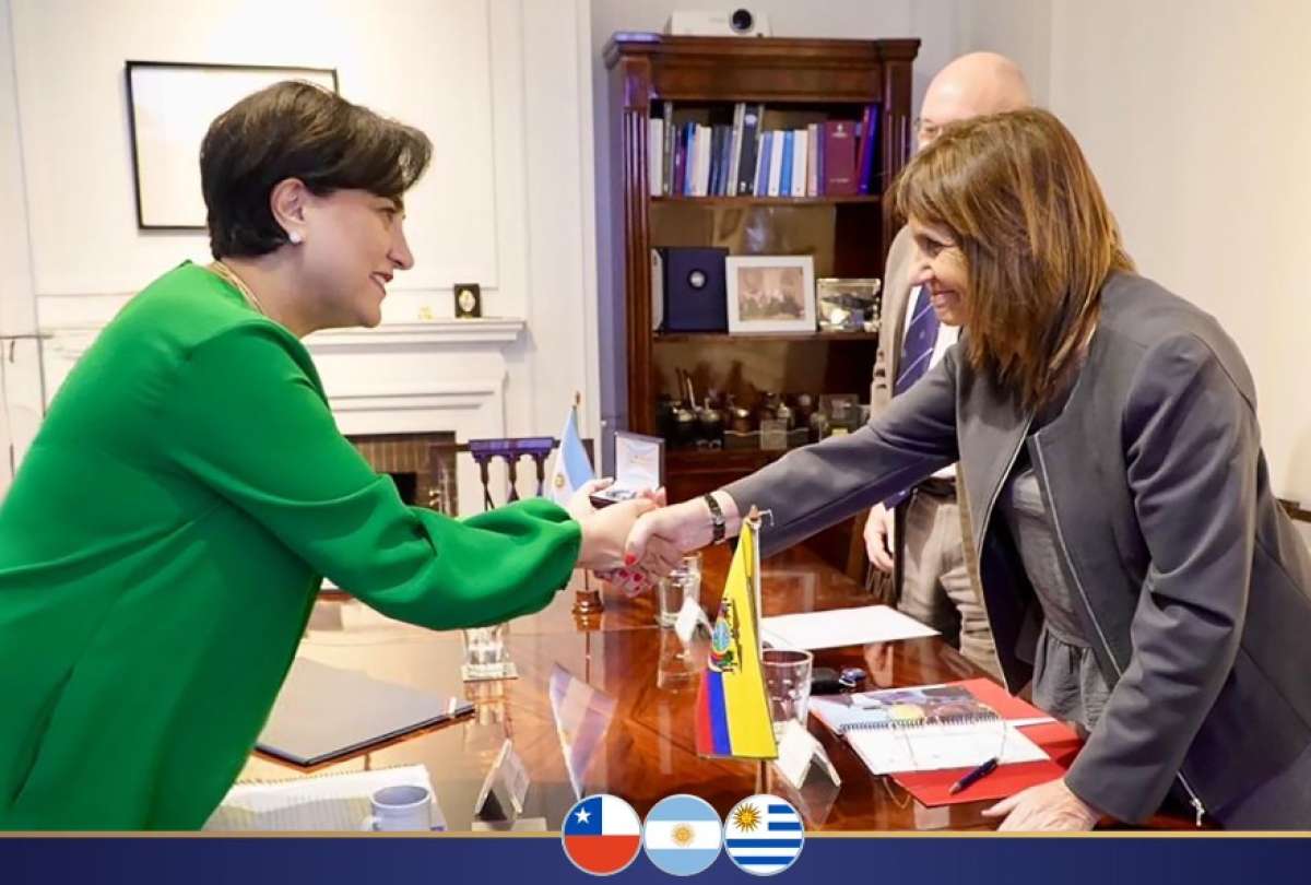 Gabriela Sommerfeld, canciller, se reunió con autoridades de Gobierno en Argentina y Chile.