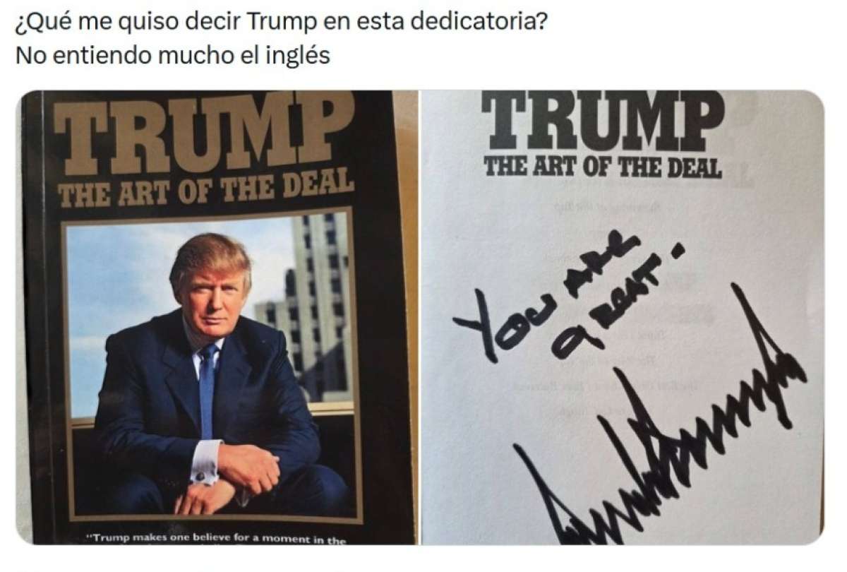 Los presidentes Donald Trump y Gustavo Petro se reunieron en Washington. Al final, el norteamericano le entreg&oacute; una tarjeta. 