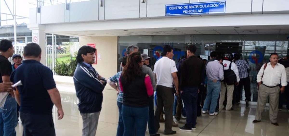 &iquest;A&uacute;n no matricul&oacute; su veh&iacute;culo? Conozca los horarios