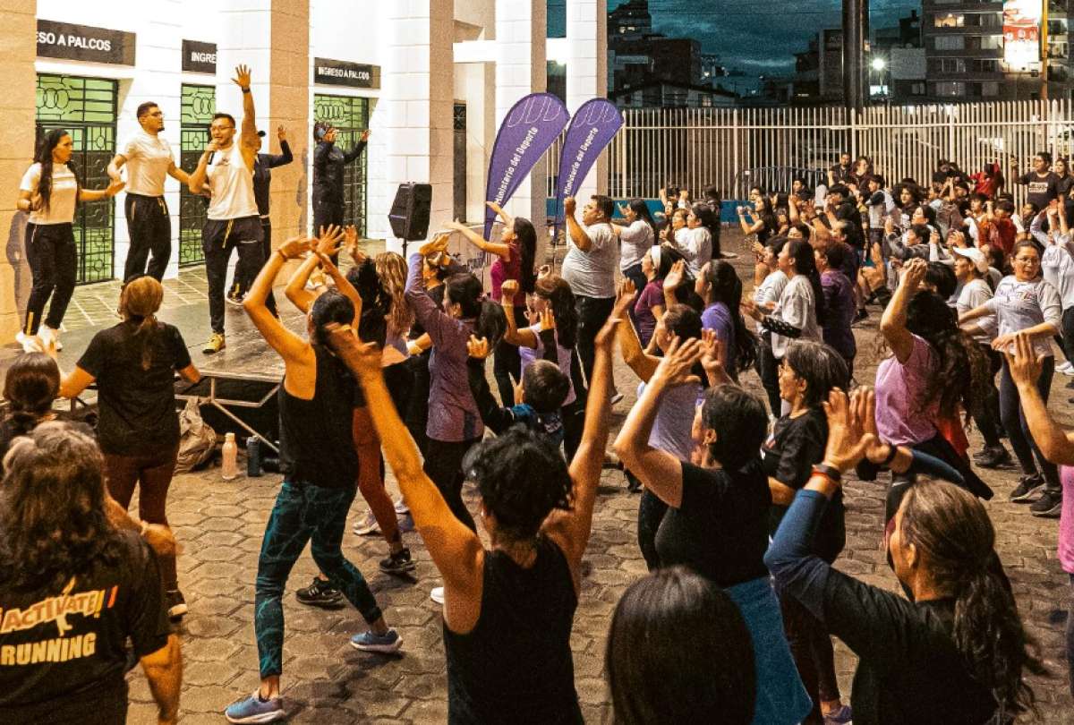 El Estadio Olímpico Atahualpa se transforma en espacio para la actividad física gratuita con el programa Actívate