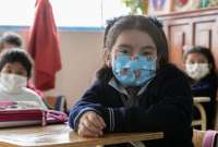 Ministerio de Educación compartió recomendaciones para el uso de mascarilla en unidades educativas