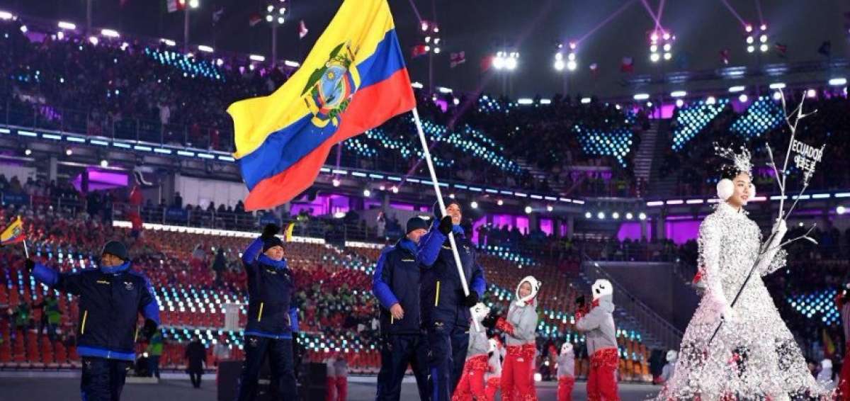 Ecuador desfil&oacute; por primera vez en unos Juegos Ol&iacute;mpicos de Invierno