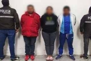 Tres detenidos por robo de vehículos en Quito