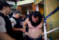 Alias 'Fito' fuetrasladado a la cárcel La Roca, en Guayaquil.