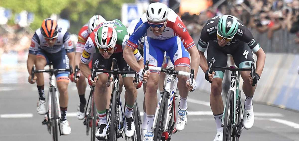 Arnaud Demare gana la d&eacute;cima etapa del Giro
