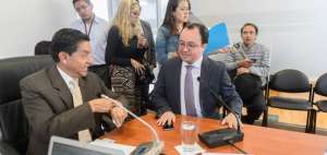 El superintendente de Bancos, Cristian Cruz, acudi&oacute; a la Comisi&oacute;n de Justicia de la Asamblea Nacional.