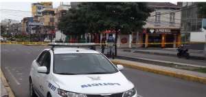 La Polic&iacute;a acordon&oacute; la zona para tomar el procedimiento del caso.