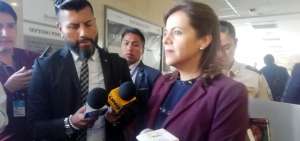 Mar&iacute;a Paula Roma, ministra del Interior.