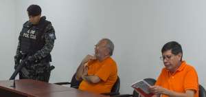 Carlos Pareja Yannuzzelli en una de sus comparecencias a las audiencias por casos de corrupci&oacute;n.