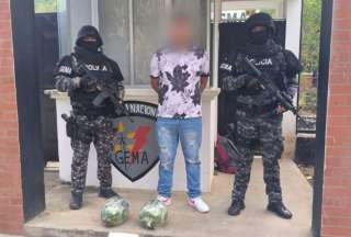 Sandías con droga en su interior fueron encontradas en un operativo en Ibarra