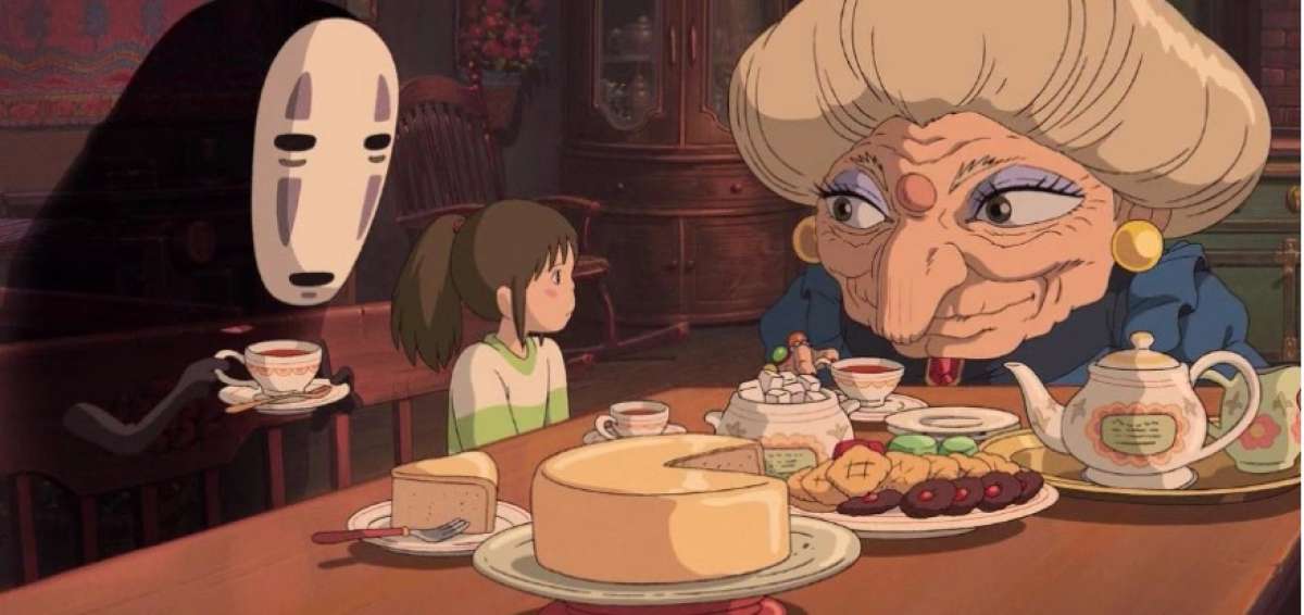 La cinta animada El viaje de Chihiro consta en la lista. 