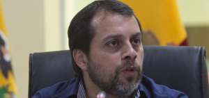 Pa&uacute;l Granda, ministro de Transporte y Obras P&uacute;blicas.