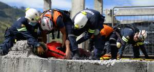 Simulacro record&oacute; a los habitantes de Gir&oacute;n sobre falla geol&oacute;gica