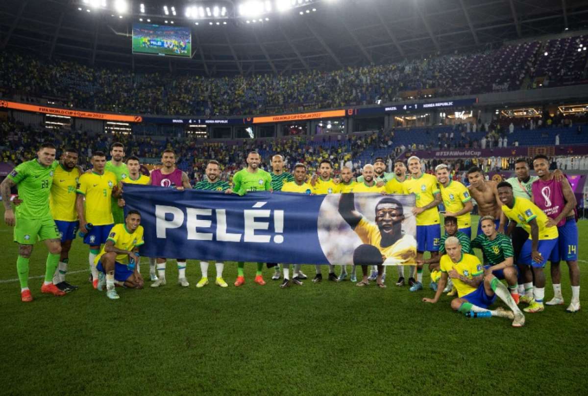 Varios jugadores enviaron mensajes a Pelé en medio de su crisis de salud
