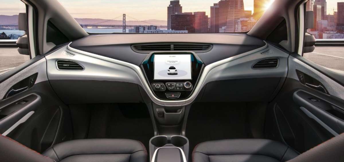 El Cruise-AV se basa en el coche el&eacute;ctrico Chevrolet Bolt.