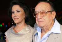 Los fanáticos de Chespirito trajeron al presente un video en el que Florinda Meza le da un golpe en la frente a Roberto Gómez Bolaños. 