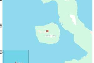 Temblor se registró en Galápagos, este jueves 27 de noviembre del 2025.