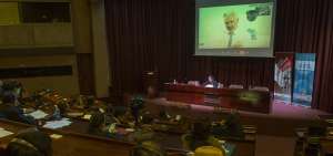 En Ciespal se realiz&oacute; ayer un taller sobre el asilo pol&iacute;tico y se efectu&oacute; una videoconferencia con Julian Assange.