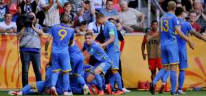 Ucrania ser&aacute; rival de Colombia en cuartos de final