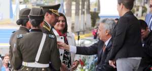El presidente Len&iacute;n Moreno ratifica su respaldo a la Polic&iacute;a Nacional