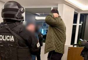 SNAI se pronunci&oacute; sobre trasladao de Aquiles Alvarez a casa de salud en Guayaquil. (Foto del d&iacute;a de su detenci&oacute;n en febrero).