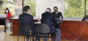 Diligencia en donde se receptaron las versiones anticipadas.