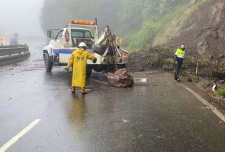 El temporal lluvioso complica a Pichincha, Napo y Orellana