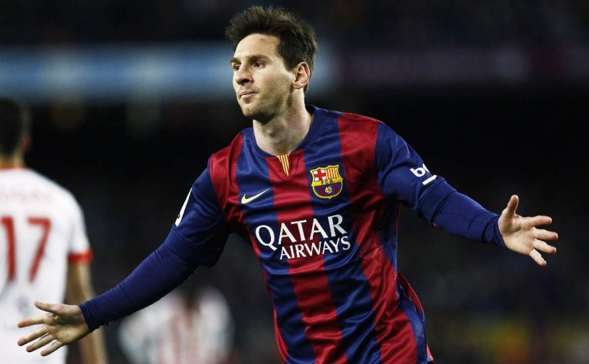 El argentino Lionel Messi abri&oacute; el marcador a los 33 minutos de juego. Foto: Agencia AFP
