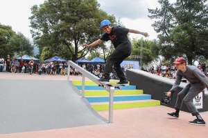 Pista de Skate rehabilitada se inaugur&oacute; en la Carolina