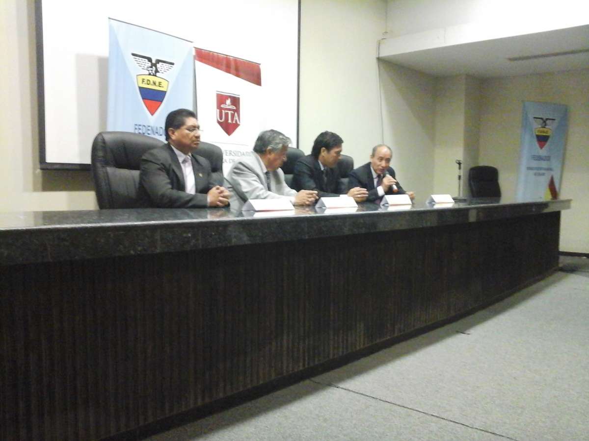 Fedenador firma convenio con 2 universidades del pa&iacute;s