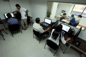 Las pruebas para adquirir la licencia se realizan a trav&eacute;s de un sistema inform&aacute;tico, en todo el pa&iacute;s. Foto:  Miguel Castro / EL TEL&Eacute;GRAFO