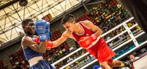 El boxeador ecuatoriano Carlos Quipo (d) ser&aacute; uno de los participantes en la Copa del Pac&iacute;fico.