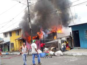 Al parecer una fuga de gas origin&oacute; el flagelo.