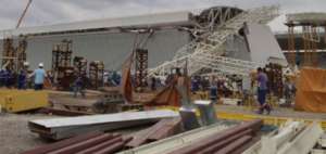Los trabajos en el Arena Corinthians caus&oacute; dos graves accidentes en 2013 y 2014, que causaron la muerte de tres operarios.